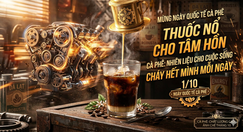 Chúc Mừng ngày quốc tế Cafe thế giới 1/10